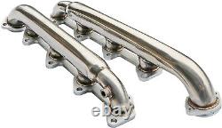 Stainless Performance Headers Manifolds For 03-07 Ford Powerstroke F250 F350 6.0