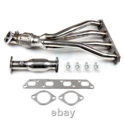 Stainless Race Manifold Header & Pipe Fits Mini Cooper 02-06 R53 1.6L Base & S