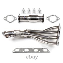Stainless Race Manifold Header & Pipe Fits Mini Cooper 02-06 R53 1.6L Base & S