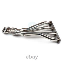 Stainless Race Manifold Header & Pipe Fits Mini Cooper 02-06 R53 1.6L Base & S