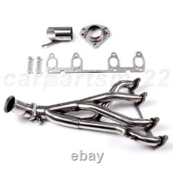 Stainless Racing Header/exhaust Manifold For 85-99 Jetta/golf/gti 1.8/2.0 8v