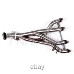 Stainless Racing Header/exhaust Manifold For 85-99 Jetta/golf/gti 1.8/2.0 8v