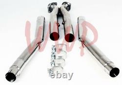 Stainless Steel 3 Exhaust Cross Over X Pipe Kit For 09-13 Chevy Corvette C6 V8