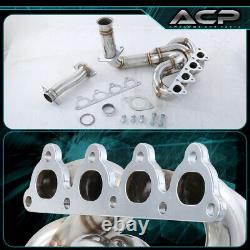 Stainless Steel 4-1 Header Exhaust Manifold For 88-00 Civic EE EG EJ EK D-Series