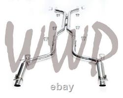 Stainless Steel Dual 3Header Back Exhaust System Kit 11-14 Charger/300C 5.7L V8