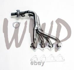 Stainless Steel Exhaust Header 86-96 Suzuki Samurai Sidekick Geo Tracker 8-Valve