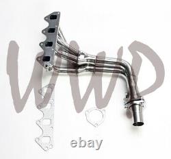 Stainless Steel Exhaust Header 86-96 Suzuki Samurai Sidekick Geo Tracker 8-Valve