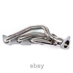 Stainless Steel Exhaust Header Manifold Fits Tundra Sequoia 01-04 4.7L V8 Racing