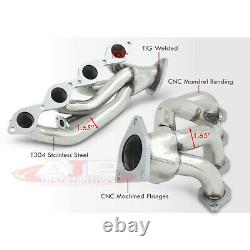 Stainless Steel Exhaust Shorty Headers For 2000-2004 Chevy Suburban Tahoe Yukon