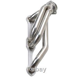 Stainless Steel Header Manifold Kit For Chevy V8 Engines 283-400 S10 S15 2WD GMC