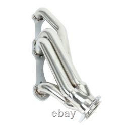Stainless Steel Header Manifold Kit For Chevy V8 Engines 283-400 S10 S15 2WD GMC