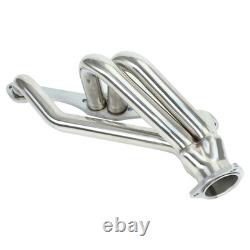 Stainless Steel Header Manifold Kit For Chevy V8 Engines 283-400 S10 S15 2WD GMC