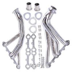 Stainless Steel Headers For GMC SBC 265 383 400 GM Pickup C10 1966-72 Polished