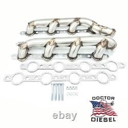 Stainless Steel Headers Manifold Kit 99-03 Ford 7.3L Powerstroke F250 F350 F450