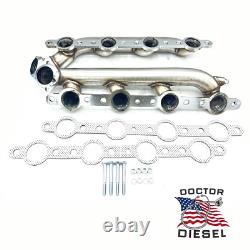 Stainless Steel Headers Manifold Kit 99-03 Ford 7.3L Powerstroke F250 F350 F450