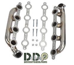 Stainless Steel Headers Manifolds For Ford Powerstroke F250 F350 F450 7.3L 99-03