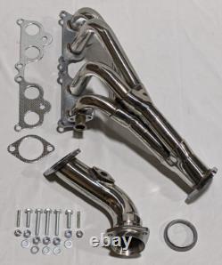 Stainless Steel Manifold Header For 1995 to 2001 Toyota Tacoma 2.4L 2.7L L4 NEW