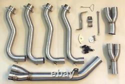 Stainless Steel Performance De-Cat Exhaust Headers for GSX-S1000 & Katana 15-21