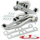 Stainless Steel Racing Exhaust Manifold Header For 1994-2002 Dodge Ram 5.2/5.9l