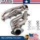 Stainless Steel Shorty Exhaust Header Manifold For 04-10 Ford F150 5.4l 330 V8