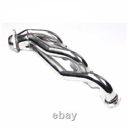 Stainless Turbo Exhaust Header for 88-97 Chevy GMC 5.0/5.7 V8 Pickup Truck/Suv