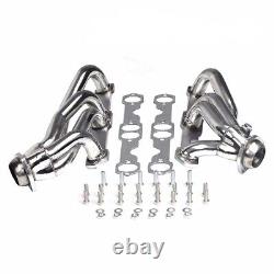 Stainless Turbo Exhaust Header for 88-97 Chevy GMC 5.0/5.7 V8 Pickup Truck/Suv