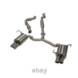 Subaru Impreza Sedan 2009-2014 Header Back Performance Exhaust with Dual Tips