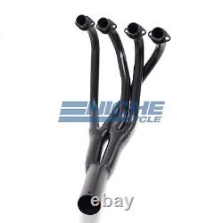 Suzuki GS1000 Black 2.5 4-Into-2-to-1 Exhaust Header Head Pipes