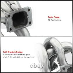 T25/T28/Gt28 Stainless Steel Turbo Manifold For Nissan 240SX S13 S14 KA24DE