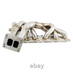 T3 T4 Single Turbo Conversion Exhaust Header Kit For N54 135i 335i 535i AWD Z4