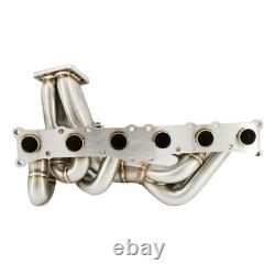 T3 T4 Single Turbo Conversion Exhaust Header Kit For N54 135i 335i 535i AWD Z4