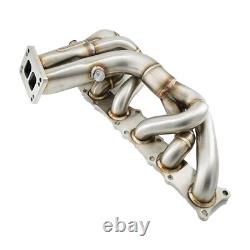 T3 T4 Single Turbo Conversion Exhaust Header Kit For N54 135i 335i 535i AWD Z4