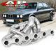 T3/t4 Stainless Steel Turbo Manifold I6 For 1988-1991 Bmw E30 325i 325is 325ix