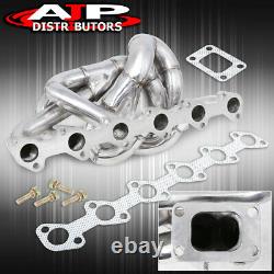 T3/T4 Stainless Steel Turbo Manifold I6 For 1988-1991 BMW E30 325i 325is 325ix