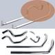 True Dual Headers For Harley Softail Exhaust 00-17, Enhanced Performance Chrome