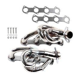 USA Stainless Steel Shorty Exhaust Header Manifold for 97-03 Ford F150 4.6L V8il