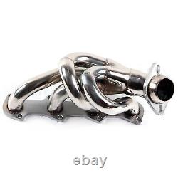 USA Stainless Steel Shorty Exhaust Header Manifold for 97-03 Ford F150 4.6L V8il