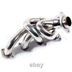 USA Stainless Steel Shorty Exhaust Header Manifold for 97-03 Ford F150 4.6L V8il