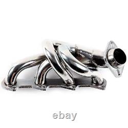 USA Stainless Steel Shorty Exhaust Header Manifold for 97-03 Ford F150 4.6L V8il