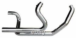 Ultima 60-374 Chrome True Dual Performance Exhaust Headers 09-16 Harley Touring