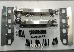 Upgraded SS Exhaust Manifold Kit for 09-24 Dodge Ram 1500 2500 3500 5.7L Hemi