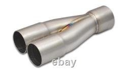 Vibrant Performance Exhaust Header Collector 2-1 Merge Collector Universal