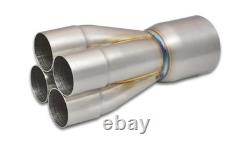 Vibrant Performance Exhaust Header Collector 4-1 Merge Collector Universal